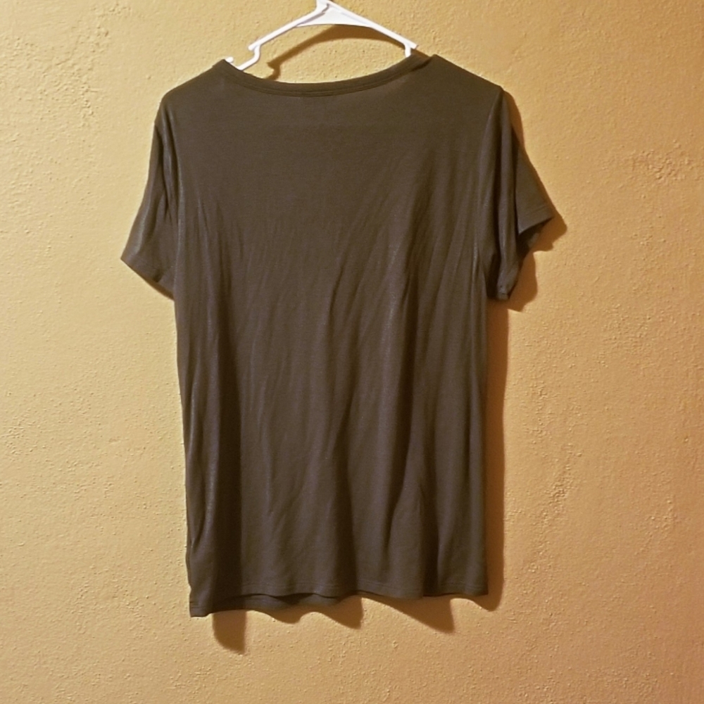 ✨Express Lace-up Front Girlfriend Tee - Picture 7 of 8
